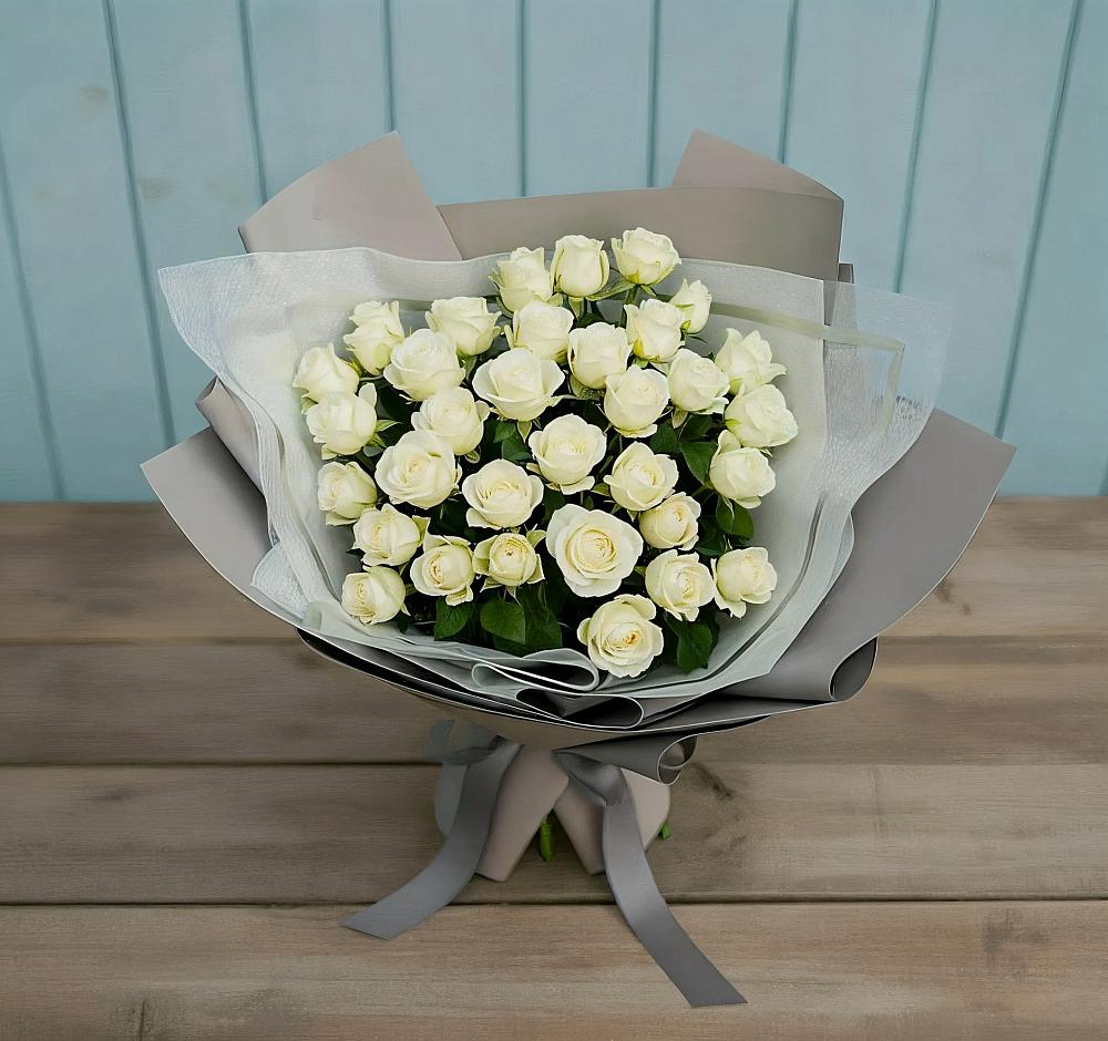 Букет Белоснежная нежность в Иланском