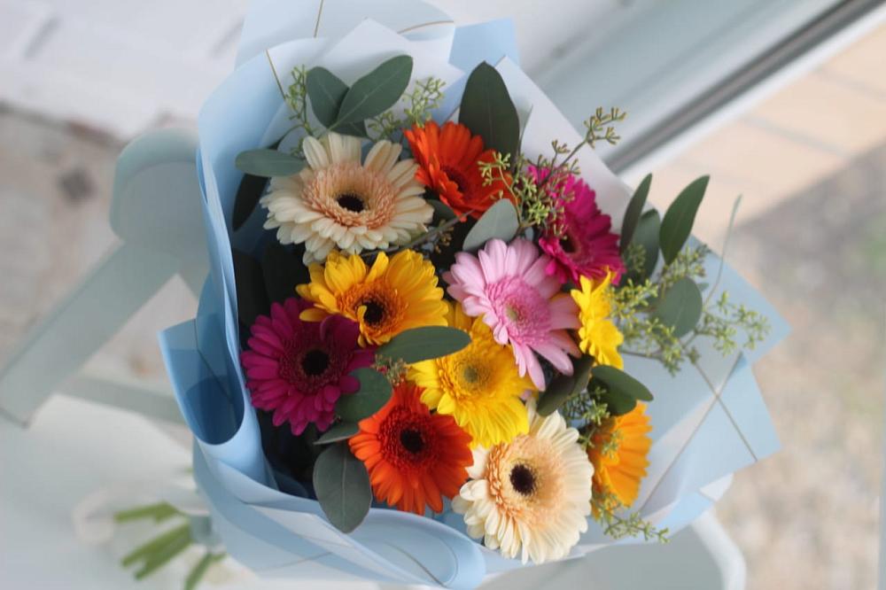 Букет цветов из: Герберы в Иланском