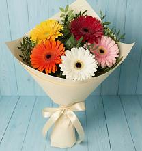 Букет цветов из:  Герберы в Иланском