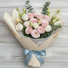 Букет цветов из:  Лизиантусы в Иланском