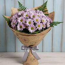 Букет цветов из:  Хризантемы в Иланском