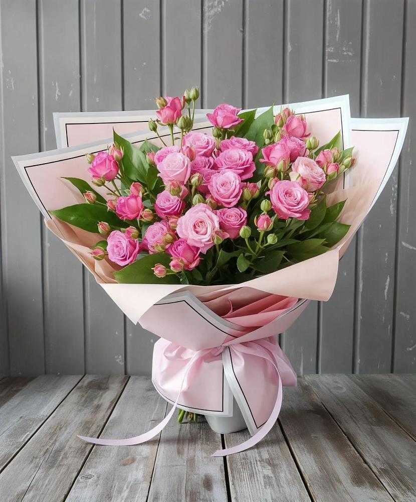 Букет Розовый кустик в Иланском