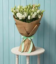 Букет цветов из:  Лизиантусы в Иланском