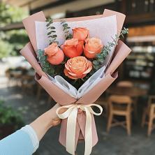 Букет цветов из:  Розы в Иланском