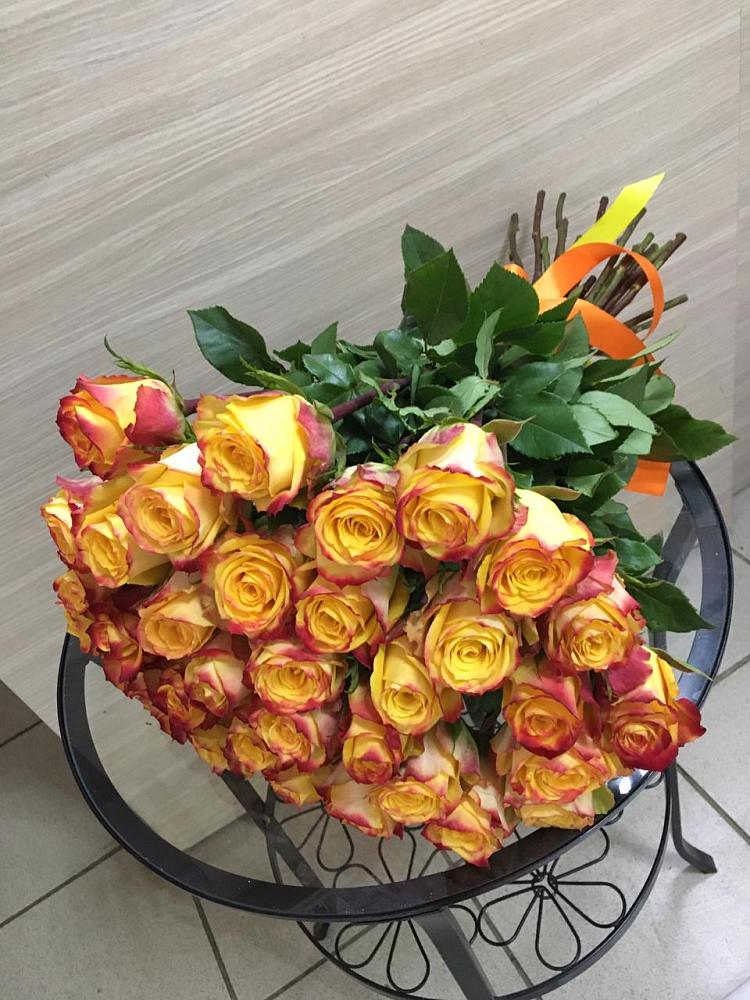 Букет Желтые розы в Иланском