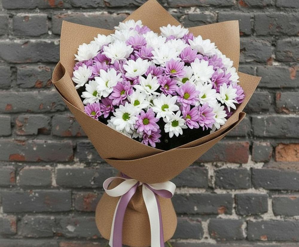 Букет цветов из: Хризантемы в Иланском