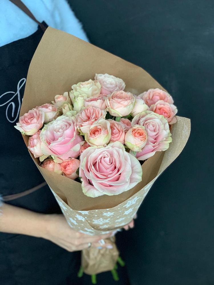 Букет цветов из: Хризантемы и Розы в Иланском