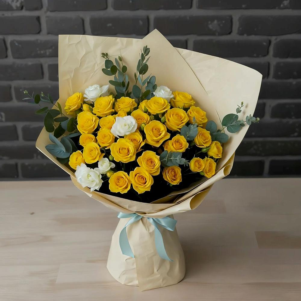 Букет цветов из: Розы в Иланском