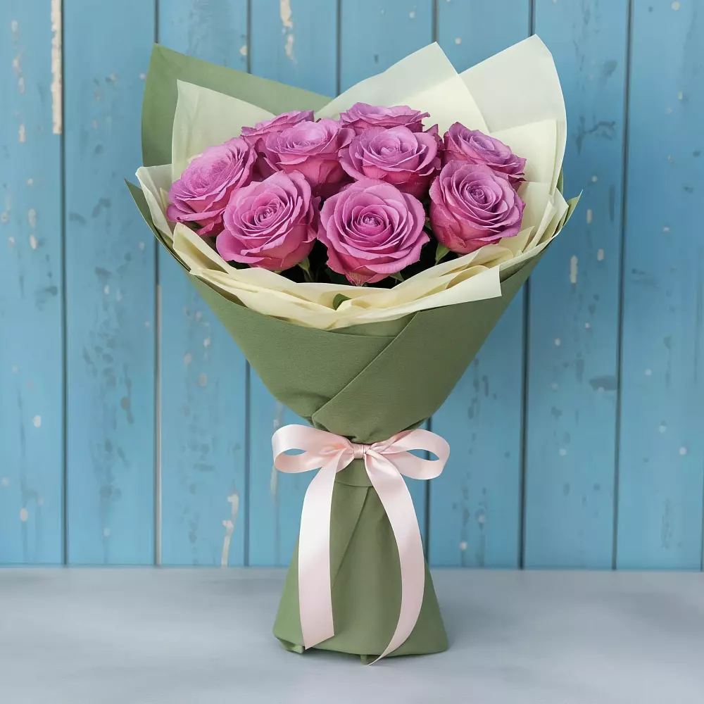 Букет Розы Фёрст Леди в Иланском