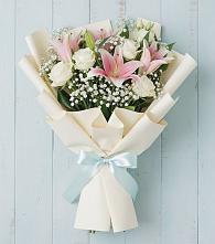 Букет цветов из:  Лилии в Иланском